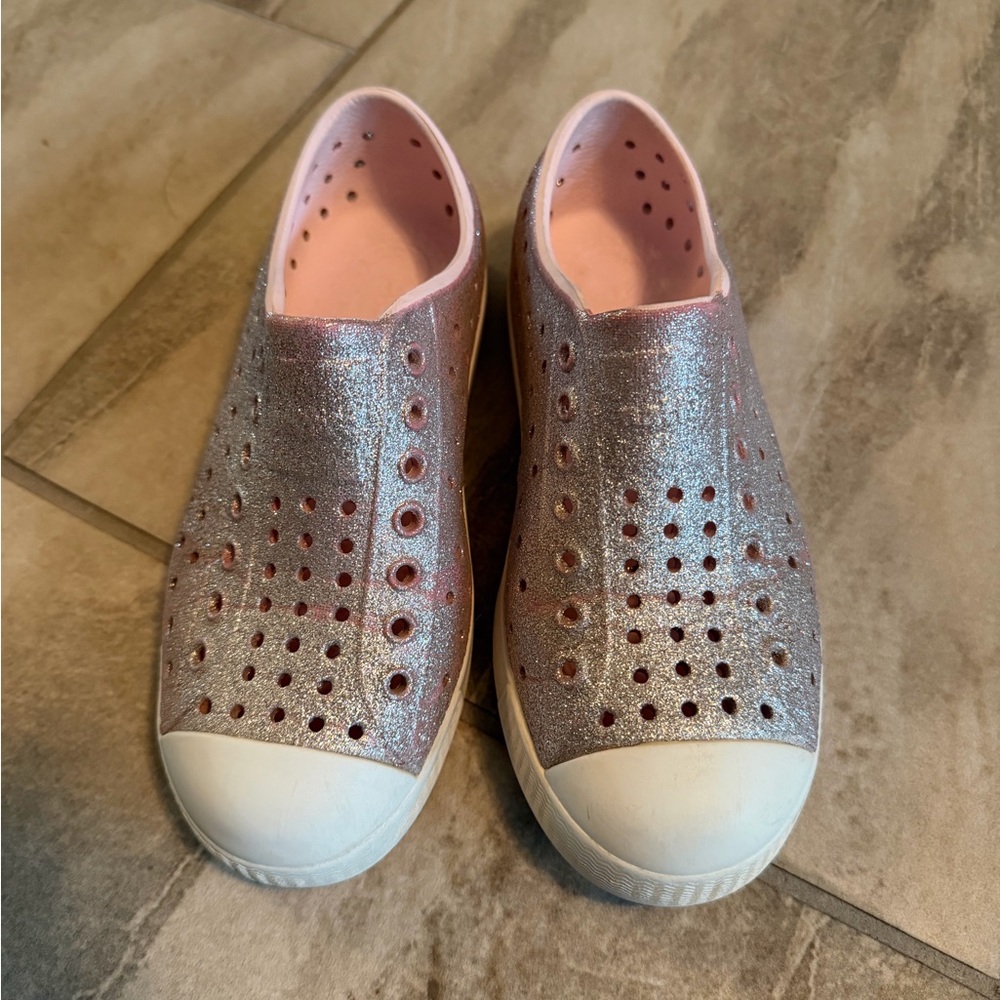 Native Shoes Kids Glitter Slip-On